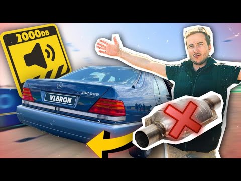 IVRE, IL DÉCATA SA MERCEDES ET FAIT 2000 dB ( et bonnes vacances )