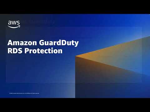 Amazon GuardDuty RDS Protection | Amazon Web Services