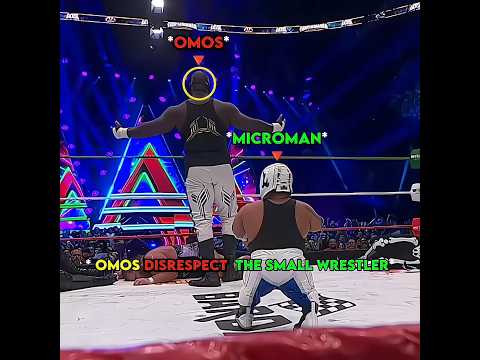 Dominik Mysterio & Omos Destroy Little Wrestler 💀🔥 #wwe #dominik #omos #edit #shorts