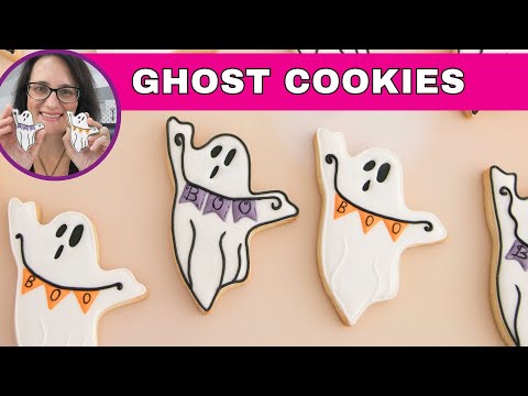 Halloween Ghost Cookies  👻👻👻