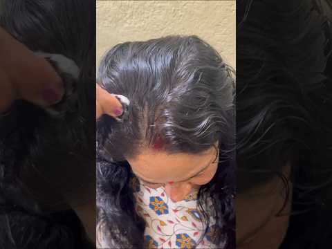 मैंने इसे 1 घंटा लगाया, मेरे बाल इतने काले हो गए कि मैं dye लगाना भूल गई 😱