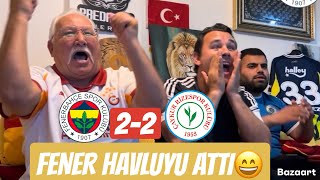 MÜMTAZREİS ÖNCE ÇOK SİNİRLENDİ SONRA GÖBEK ATTI😂 FENERBAHÇE 2-2 RİZESPOR