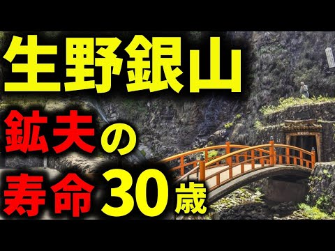 【生野銀山の眞實】鑛夫の壽命は平均30歳。その昔、鑛山から噴き出すガスは通行人さえも死に追いやり、人々はその地を“死野”と呼び恐れました。しかしその恐怖の地は、のちに日本一の鑛山へと姿を變えたのです。
