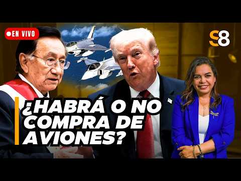 🟡  PRESIDENTE BALCÁZAR REVELA POR QUÉ SE FRENÓ LA COMPRA DE AVIONES F-16 A EE.UU. | S8