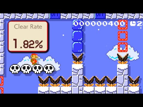 Less than 2% of people cleared this Mario level