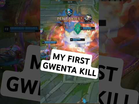 Gwen-tastic: My first penta kill in #leagueoflegends #gwenlol #gwen #pentakill #penta #games #gaming