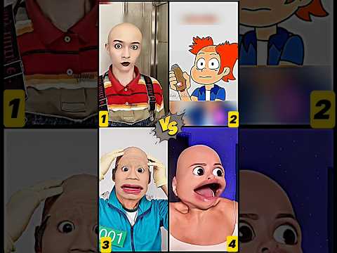 (SUKI SUKI DAI SUKI-No Hair, oh my god) Who'stheBest?1,2,3 or 4?#shorts #tiktok #viral #trending