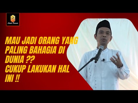 SIAPA ORANG YANG PALING BAHAGIA ?? BUKAN ORANG KAYA MELAINKAN ORANG YANG MELAKUKAN HAL INI‼️