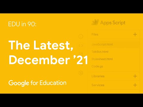 EDU in 90: The Latest, December 2021