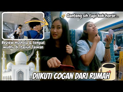DIIKUTI COGAN DARI RUMAH⁉️ GANTENG SIH TAPI HOROR❗️AKHIRNYA...LIBUR PERTAMA DI MAJIKAN BARU