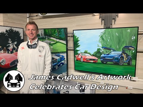 323: James Cadwell's Artwork Celebrates Car Design