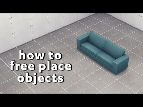 3 Pro Tips for Freely Placing Objects in The Sims 4 #shorts