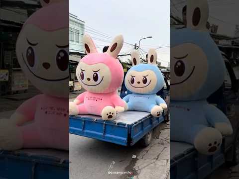 Boneka Labubu terbesar di dunia #shorts