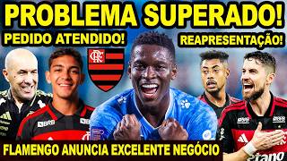 FLAMENGO SUPERA PROBLEMA E ANUNCIA EXCELENTE NEGÓCIO! JARDIM ATENDE PEDIDO TORCIDA! REAPRESENTAÇÃO!