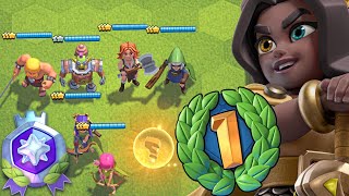 PLAYING BEST BUILDS to HIT DIAMOND in MERGE TACTICS