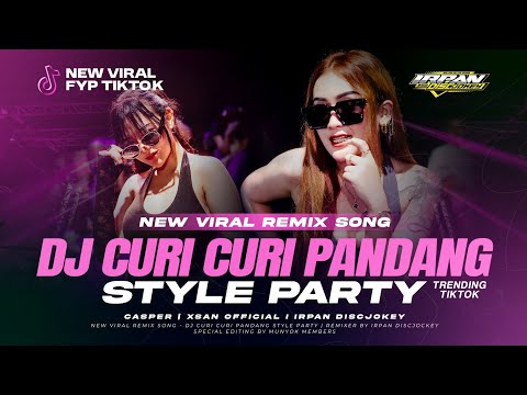 DJ CURI CURI PANDANG | KAKA PU MANIS  FYP TIKTOK CASPER & XSAN OFFICIAL FEAT IRPAN DISCJOKEY