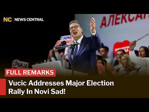 Aleksandar Vucic Addresses <strong>Serbian</strong> Progressive Party Rally Ahead of October 25 Elections | AC1Z