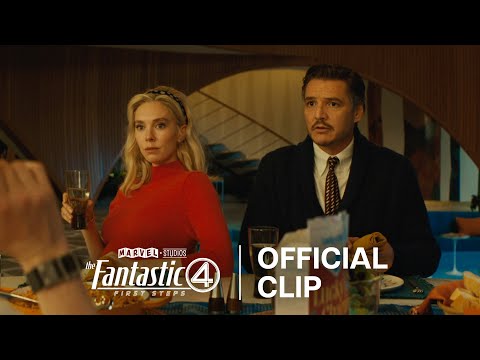 The Fantastic Four: First Steps | Official Clip &#39;Sunday Dinner&#39; | In Theaters July 25