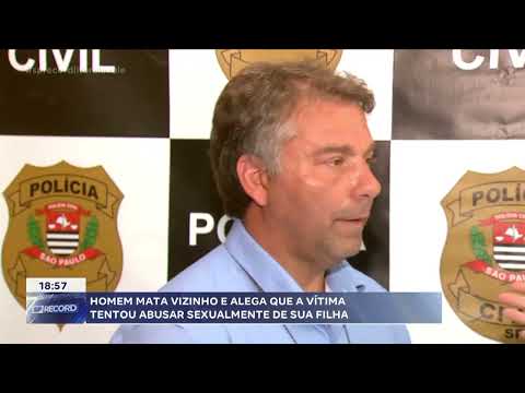 Homem mata vizinho que tentou abusar sexualmente da sua filha de 14 anos
