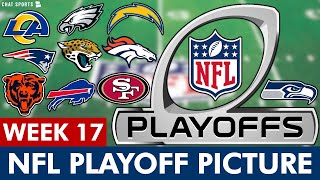 NFL Playoff Picture: NFC & AFC Clinching Scenarios, Wild Card Standings Entering Week 17 Of 2025