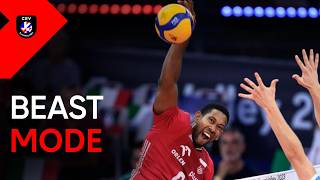 Wilfredo Leon in Beast Mode vs Italy in CEV EuroVolley 2023 Final
