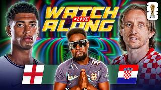England vs Croatia LIVE | 2026 FIFA WORLD CUP WATCHALONG with EXPRESSIONS