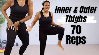 Inner & Outer Thigh Toning in One Move (70 Reps)