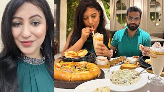 Get Ready With Me for a Date Evening + Vlog at Blunch Cafe | Noida Delhi NCR