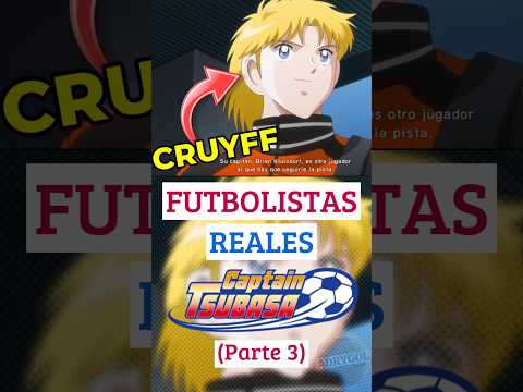 ¡FUTBOLISTAS REALES que APARECIERON en SUPERCAMPEONES!🤫 (Parte 3) #cruyff #buffon #captaintsubasa