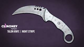 Talon Knife Night Stripe Gameplay