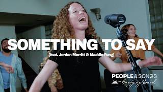 Something to Say by The Emerging Sound (feat. Maddie Fong & Jordan Merritt)