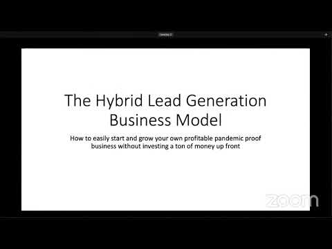 The Hybrid Lead Generation Model - Lead Simplify (Replay)