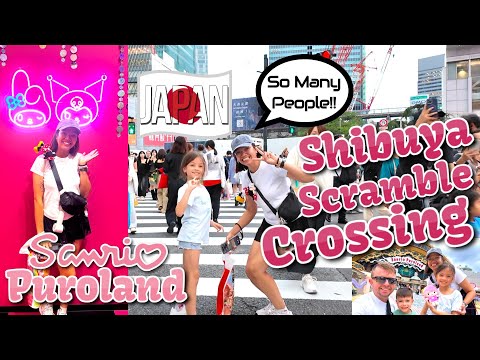 Lost in Tokyo? Still Had the Best Day – Shibuya Crossing, Sanrio Puroland & a Shopping Haul 😎🎀
