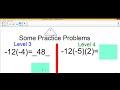Exploring Multiplication and Division of Integers