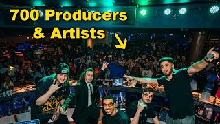 I turned a nightclub into a secret concert for producers...