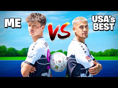 Street Panna vs USA's Best 1v1 Player?! Justin Stinson!
