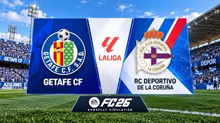FC 26 | Getafe CF vs Deportivo La Coruna LaLiga 2026/27 - Full Gameplay PS5™ Pro [4K HDR]