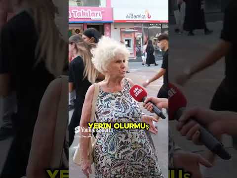 Üzdün Bizi be abla #sokakröportajları
