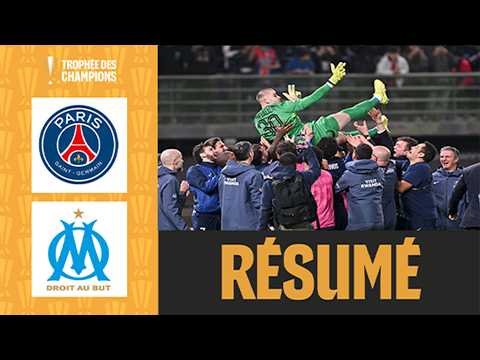 Resumen del partido Paris-SG - Marseille
