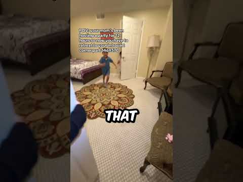 A Secret Room To Escape Family Gatherings!