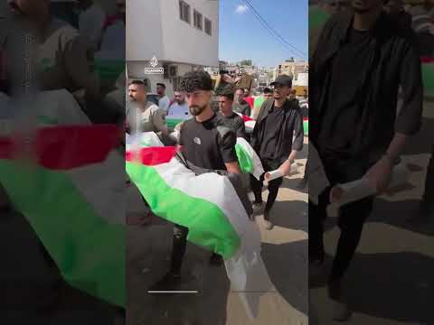 Funeral for 50 Palestinians recovered from Gaza rubble