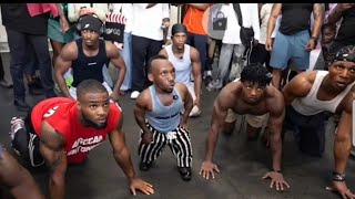 ASHTON SMALL BEAT NIGERIAN IN PUSHUPS COMPETITION||HE DID IT AGAIN WITH ASHTONHALL WELCOME NIGERIAN