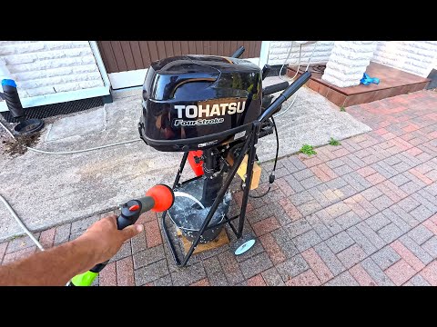 ТО Tohatsu 6. Подготовка мотора и пвх лодки к рыбалке.