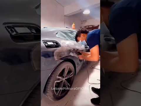 Ele viaja o mundo fazendo isso! #pinturaautomotiva #shortvideo #shortsfeed