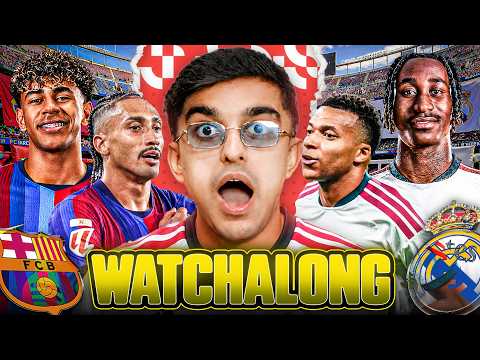 BARCELONA <strong>VS</strong> REAL MADRID <strong>LIVE</strong> | EL CLASICO <strong>LIVE</strong> REACTION!!