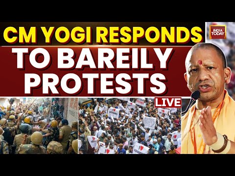 Bareilly News LIVE: CM Yogi Reacts To 'I Love Muhammad' Row, Cleric Tauqeer Raza Arrested | LIVE