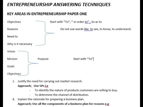 S.6  ENTREPRENEURSHIP  FACILITATION