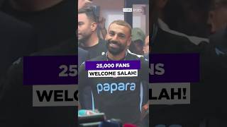 Mo Salah overwhelmed by incredible Trabzonspor welcome! #mosalah #süperlig #beINSPORTS