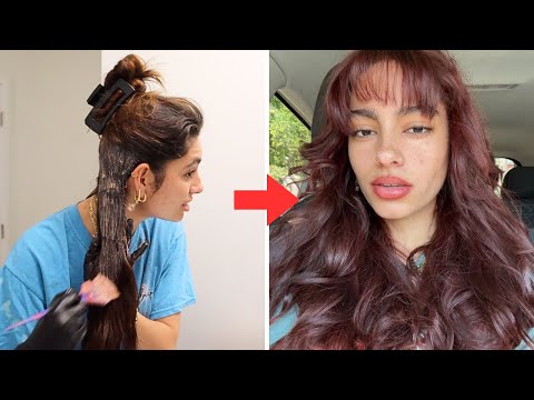 Trying to dye my hair at home impulsively