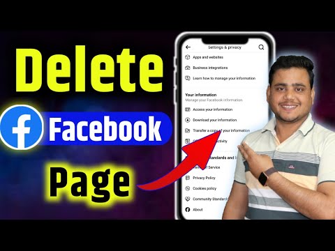 How to delete facebook page  permanently (2024)